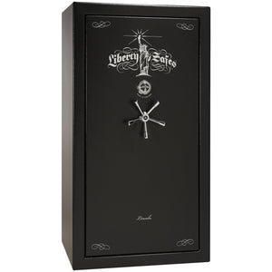 Lincoln Series | Level 7 Security | 2 Hour Fire Protection | 40 | Dimensions: 66.5"(H) x 36"(W) x 27.5”(D*) | Textured Black | Mechanical Lock - Closed