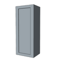 17 | Dimensions: 60.25"(H) x 24.5"(W) x 19"(D*)