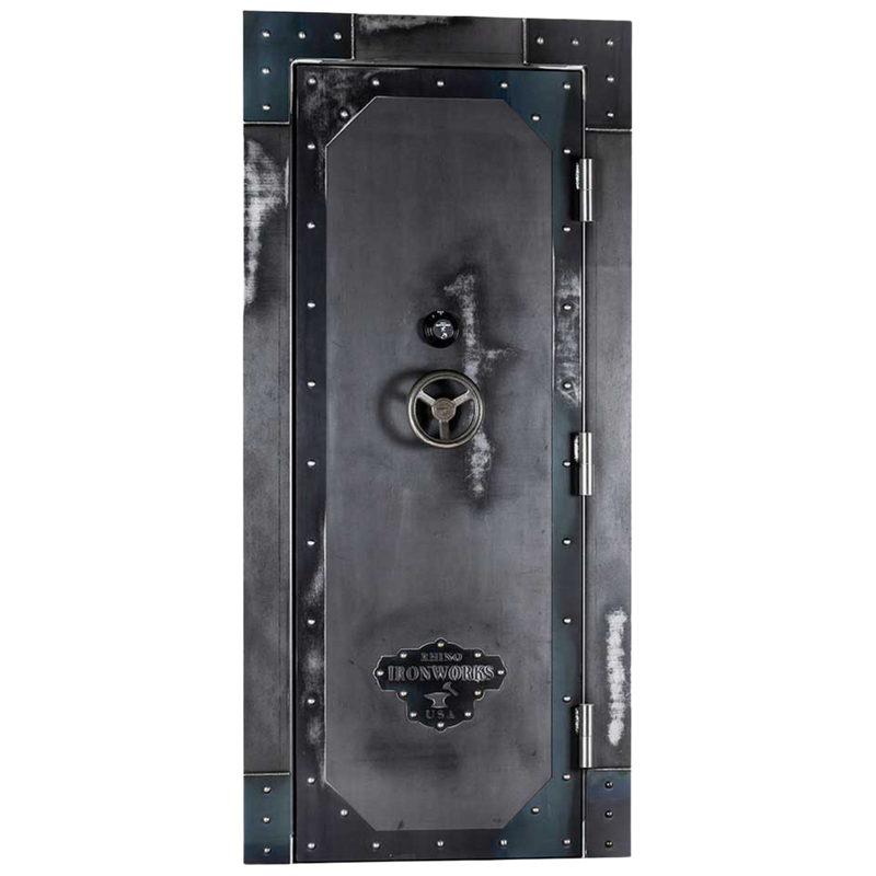 Rhino Metals | Vault Door Ironworks IWVD | Out-Swing | Level 6 Security | 120 Minute Fire Protection
